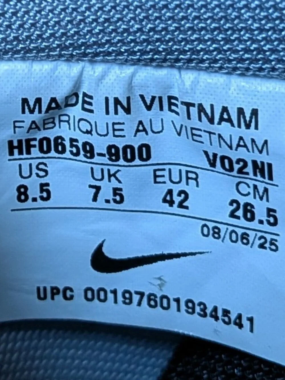 Nike Air Force 1 Low By You Sneakers Custom Gray Clear Shoes